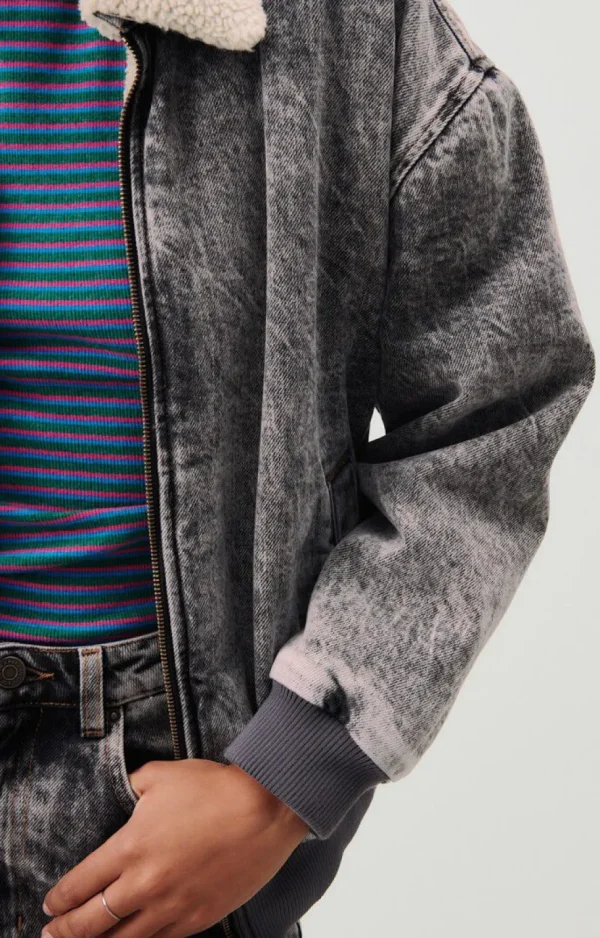 American Vintage Le Denim*Bombers Femme Yopday
