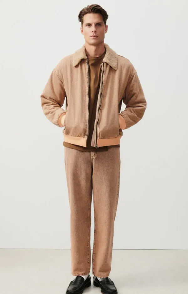 American Vintage Le Denim*Bombers Homme Blinewood