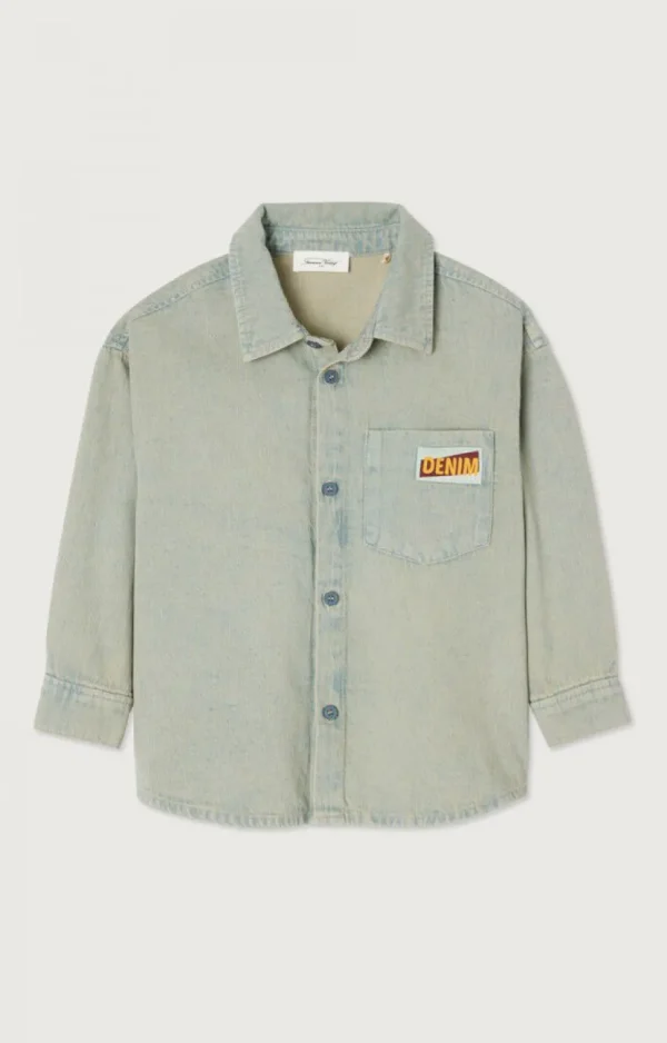 American Vintage Le Denim*Chemise Enfant Fybee