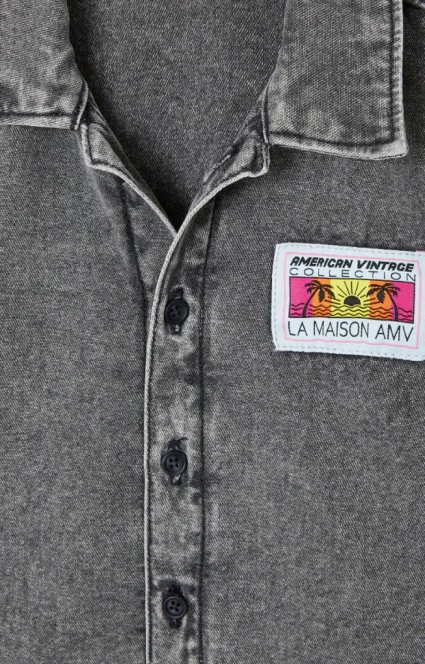 American Vintage Le Denim*Chemise Enfant Jazy