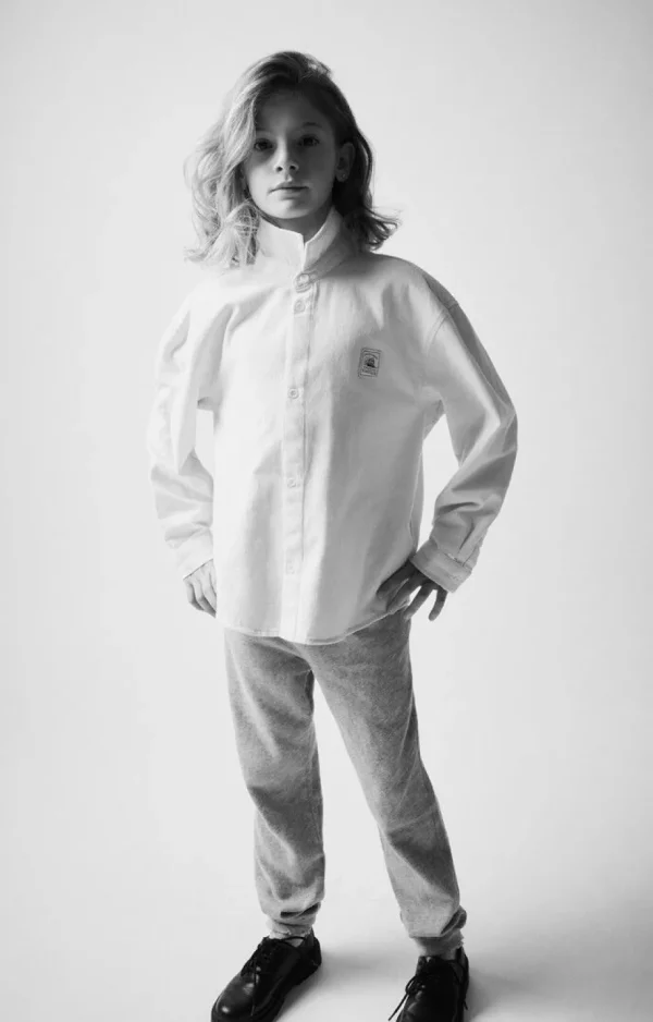 American Vintage Le Denim*Chemise Enfant Tirabay