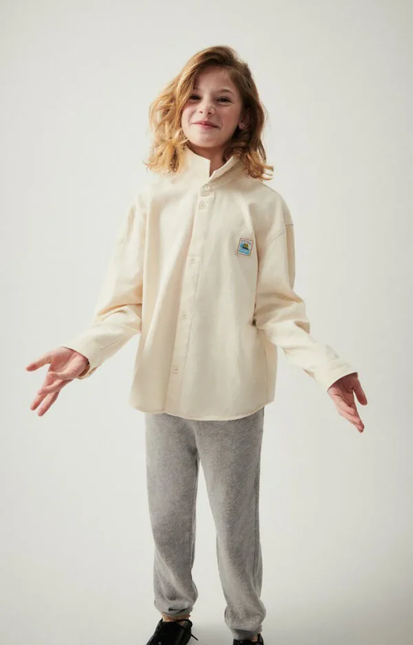 American Vintage Le Denim*Chemise Enfant Tirabay