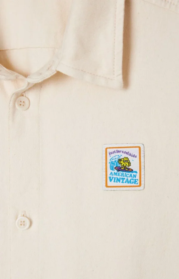 American Vintage Le Denim*Chemise Enfant Tirabay