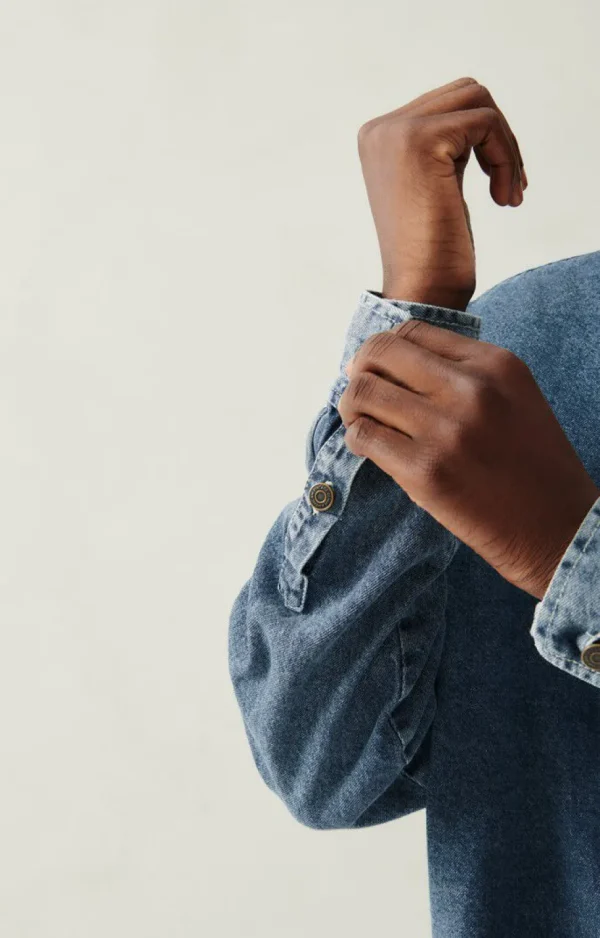 American Vintage Le Denim*Chemise Homme Astury