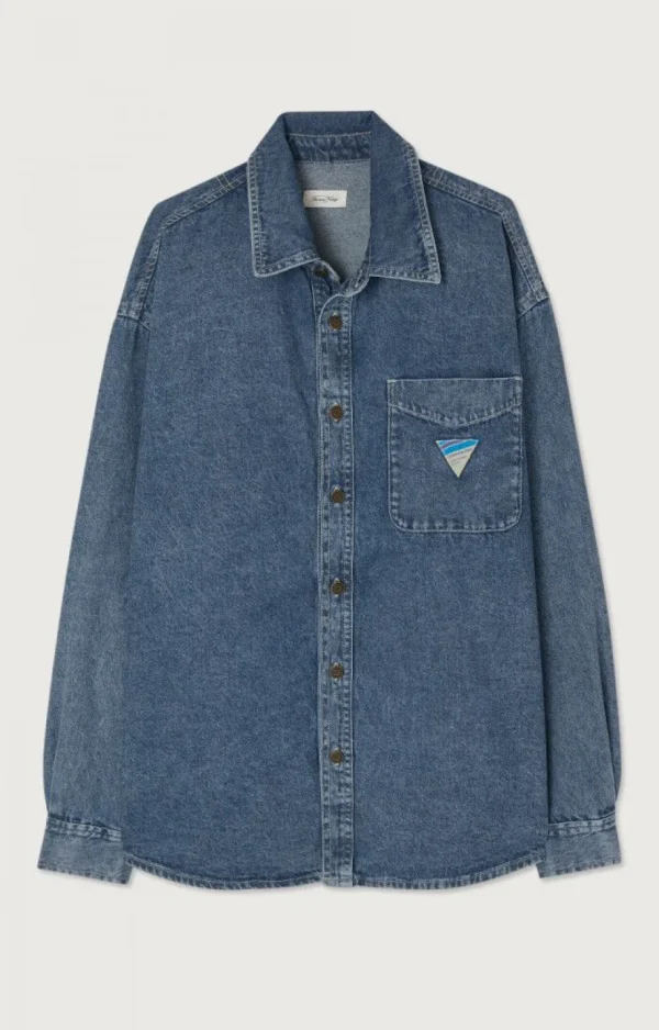 American Vintage Le Denim*Chemise Homme Astury