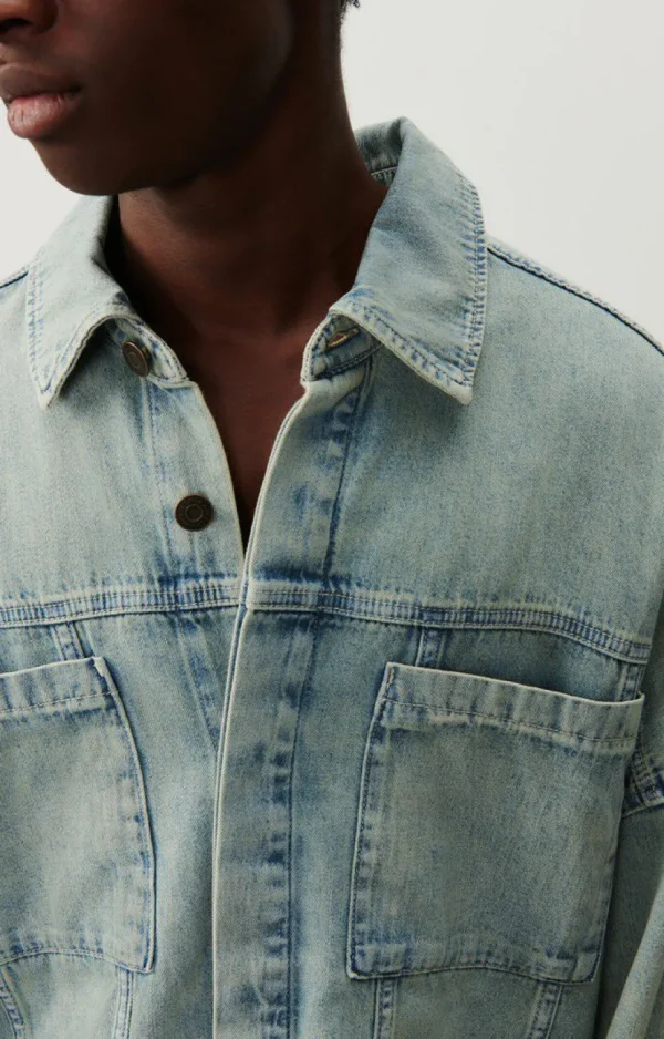 American Vintage Le Denim*Chemise Homme Besobay