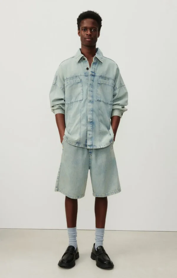 American Vintage Le Denim*Chemise Homme Besobay