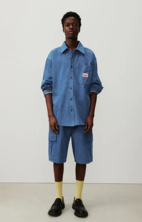 American Vintage Le Denim*Chemise Homme Faow