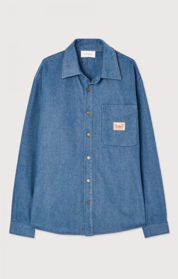 American Vintage Le Denim*Chemise Homme Faow