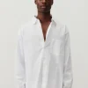 American Vintage Le Blanc*Chemise Homme Iskorow