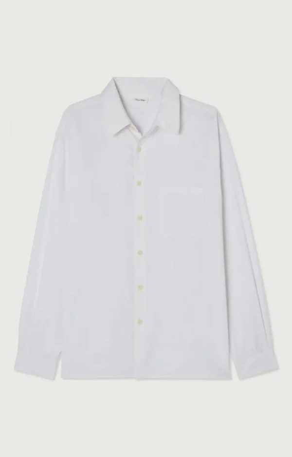 American Vintage Le Blanc*Chemise Homme Iskorow