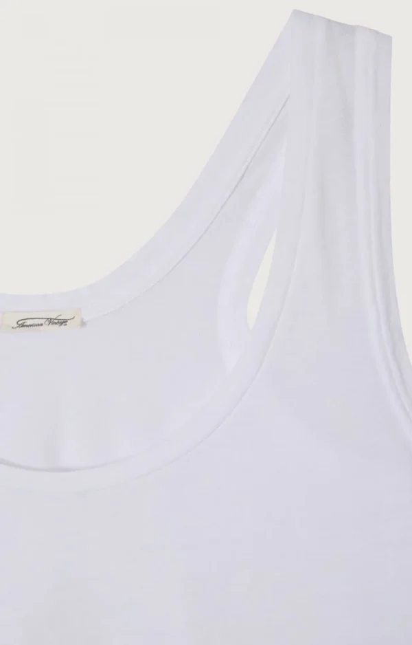 American Vintage Le Blanc*Debardeur Femme Decatur