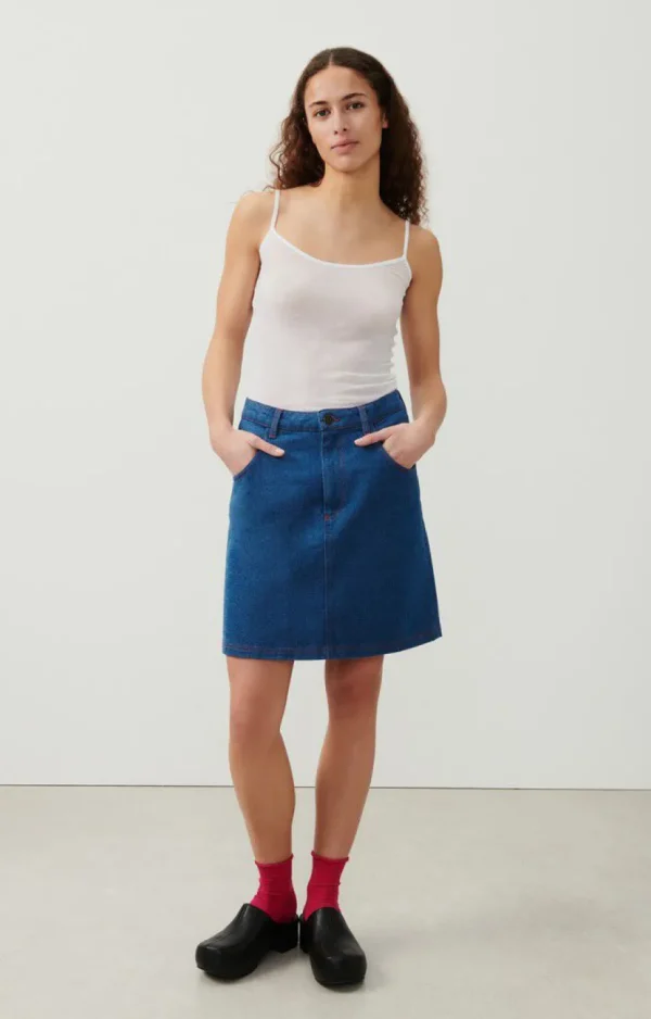 American Vintage Le Blanc*Debardeur Femme Massachusetts