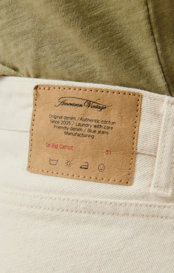 American Vintage Le Denim*Jean Big Carrot Homme Snopdog