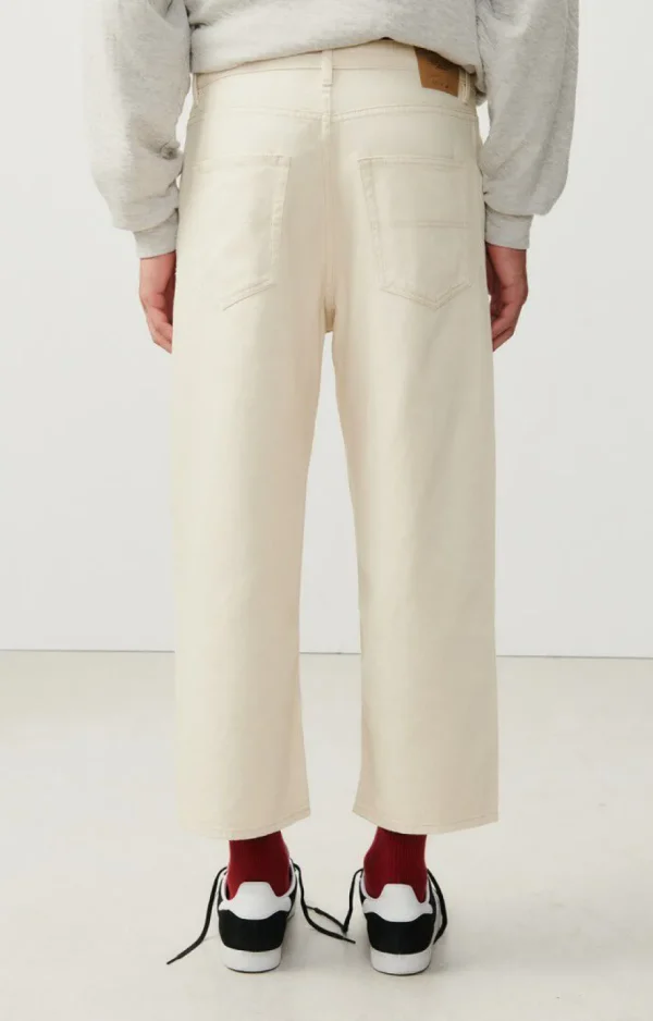 American Vintage Le Denim*Jean Droit Cropped Homme Datcity