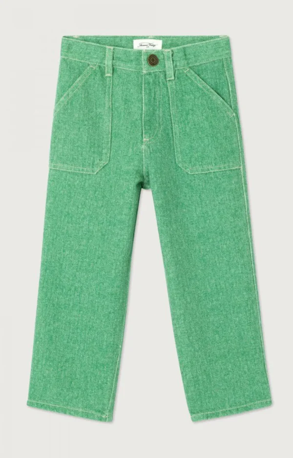 American Vintage Le Denim*Jean Droit Enfant Tineborow