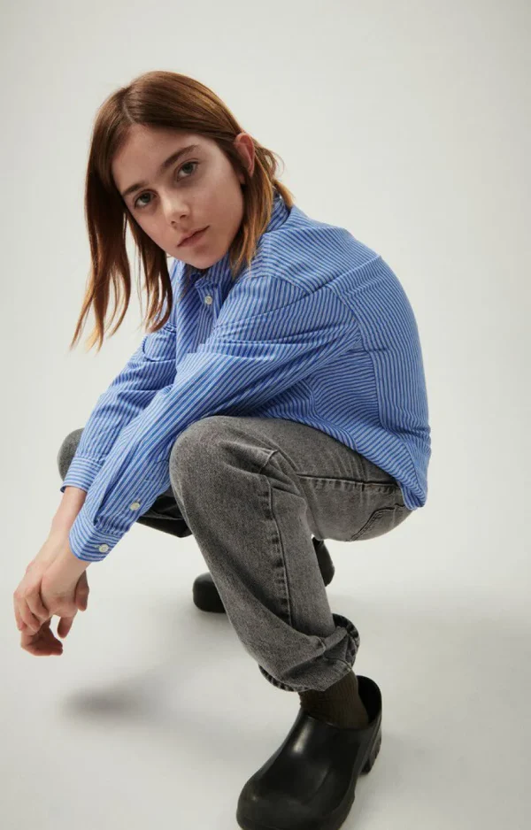 American Vintage Le Denim*Jean Droit Enfant Yopday