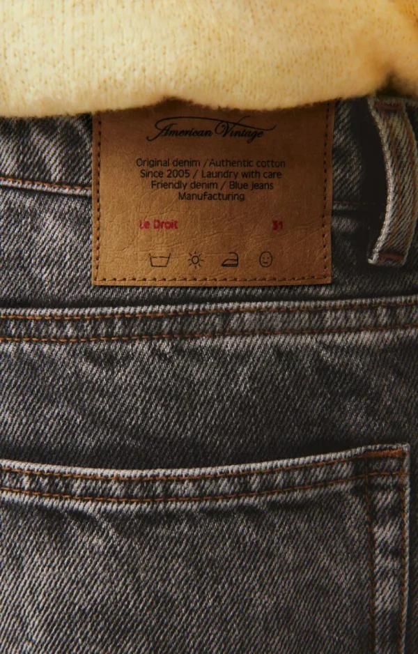 American Vintage Le Denim*Jean Droit Homme Yopday