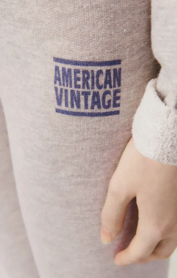American Vintage Le Molleton*Jogging Femme Zofbay