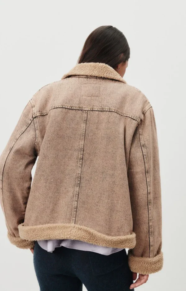 American Vintage Le Denim*Manteau Femme Blinewood