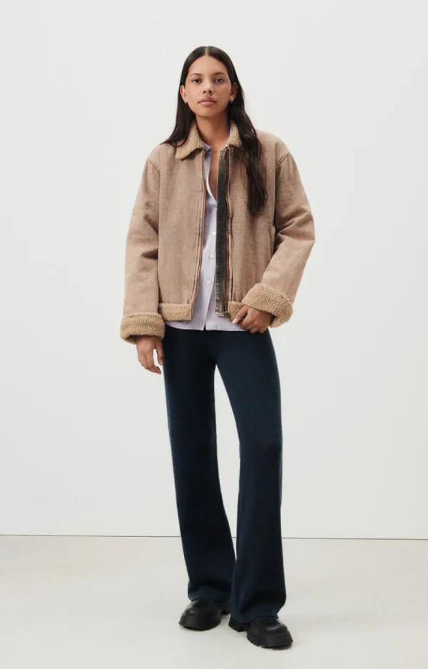American Vintage Le Denim*Manteau Femme Blinewood