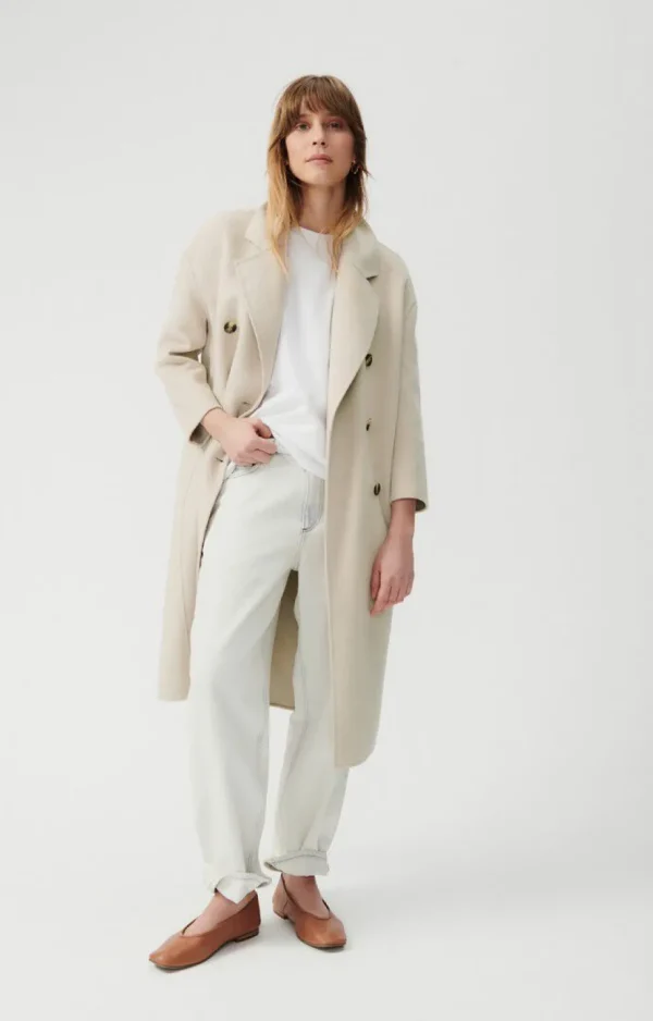 American Vintage Les Basiques*Manteau Femme Dadoulove