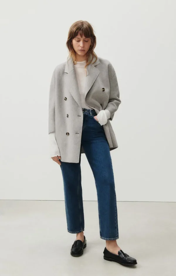 American Vintage Les Basiques*Manteau Femme Dadoulove