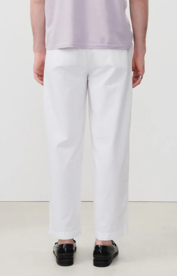 American Vintage Le Blanc*Pantalon Homme Tysco