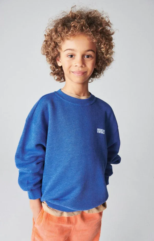 American Vintage Le Molleton*Sweat Enfant Doven