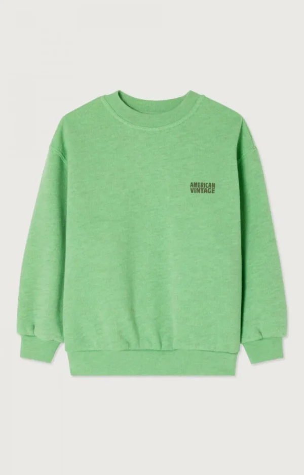 American Vintage Le Molleton*Sweat Enfant Doven