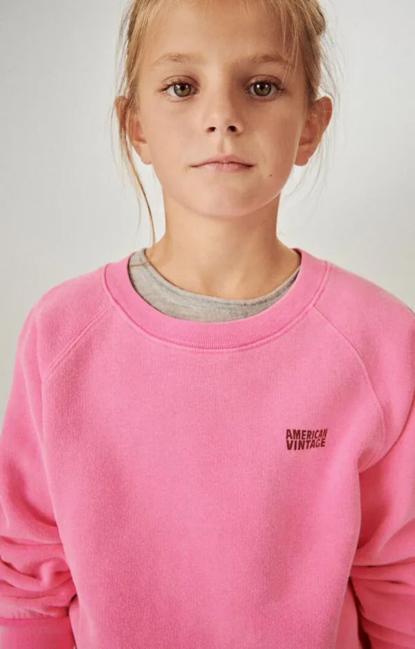 American Vintage Le Molleton*Sweat Enfant Izubird