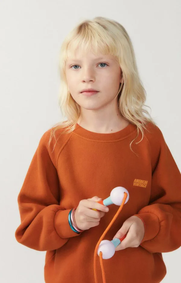 American Vintage Le Molleton*Sweat Enfant Izubird
