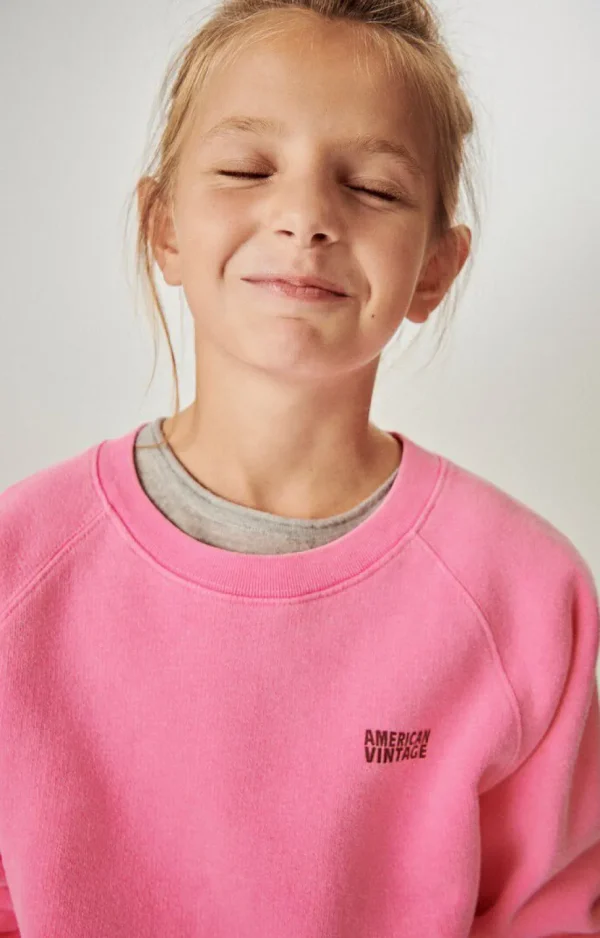 American Vintage Le Molleton*Sweat Enfant Izubird