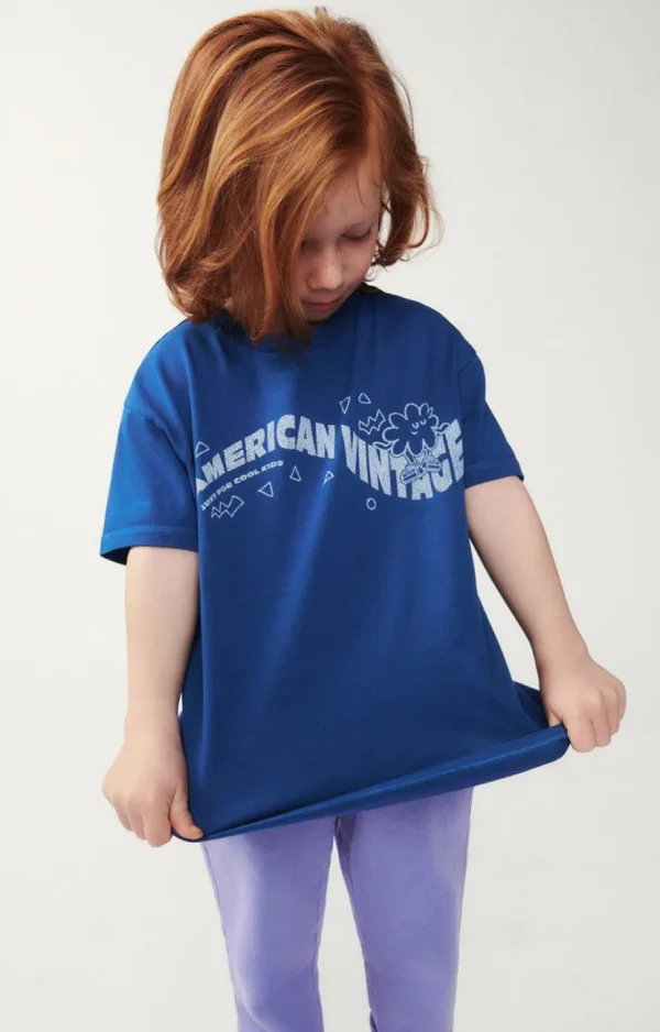 American Vintage T-Shirts Manches Courtes*T-Shirt Enfant Fizvalley