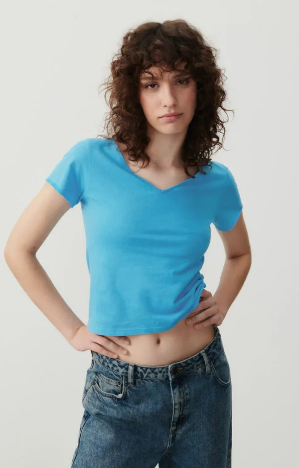 American Vintage T-Shirts Manches Courtes*T-Shirt Femme Aksun