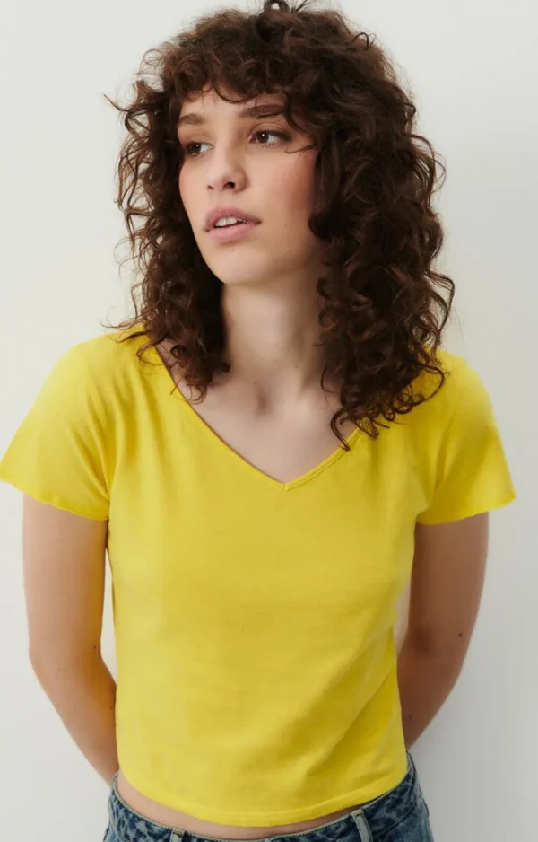 American Vintage T-Shirts Manches Courtes*T-Shirt Femme Aksun