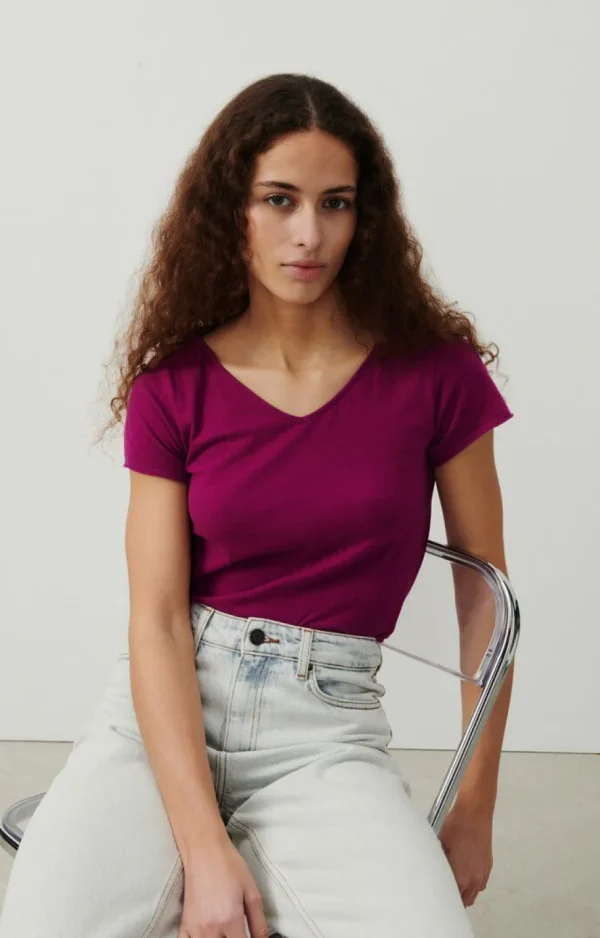 American Vintage T-Shirts Manches Courtes*T-Shirt Femme Aksun