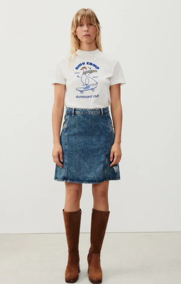 American Vintage T-Shirts Manches Courtes*T-Shirt Femme Aksun