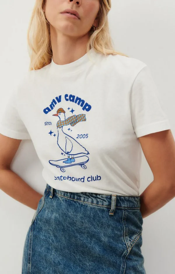 American Vintage T-Shirts Manches Courtes*T-Shirt Femme Aksun