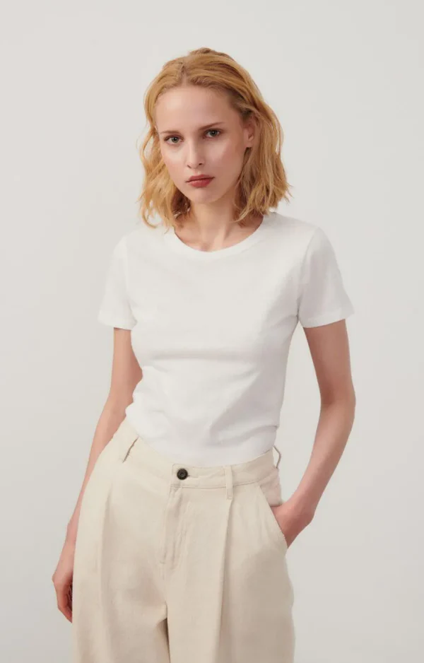 American Vintage T-Shirts Manches Courtes*T-Shirt Femme Gamipy