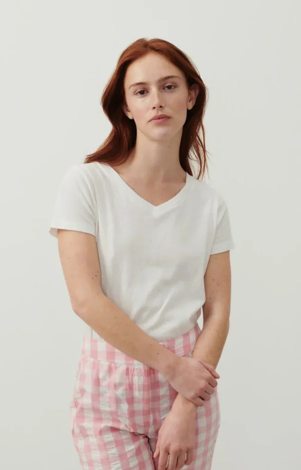 American Vintage T-Shirts Manches Courtes*T-Shirt Femme Gamipy