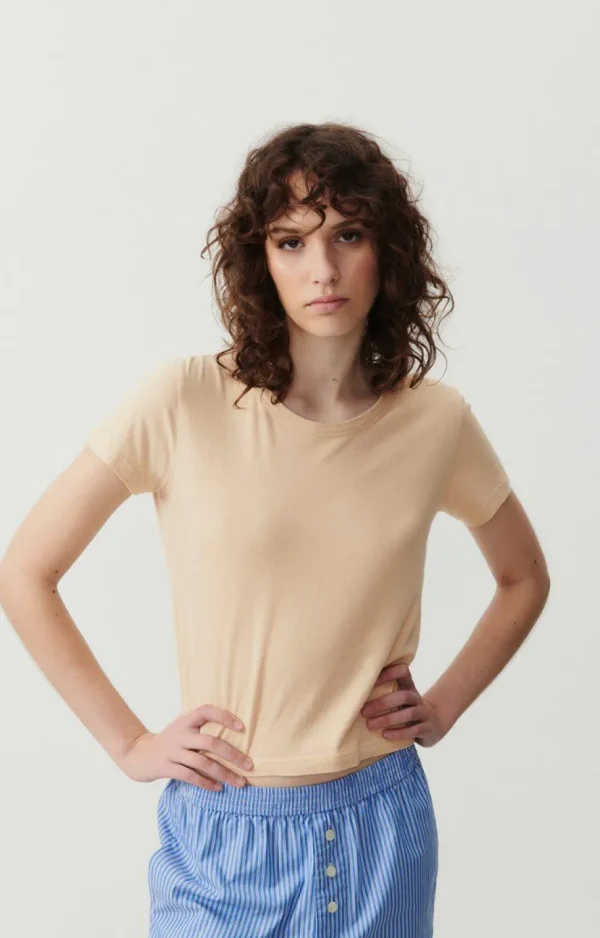 American Vintage T-Shirts Manches Courtes*T-Shirt Femme Gamipy