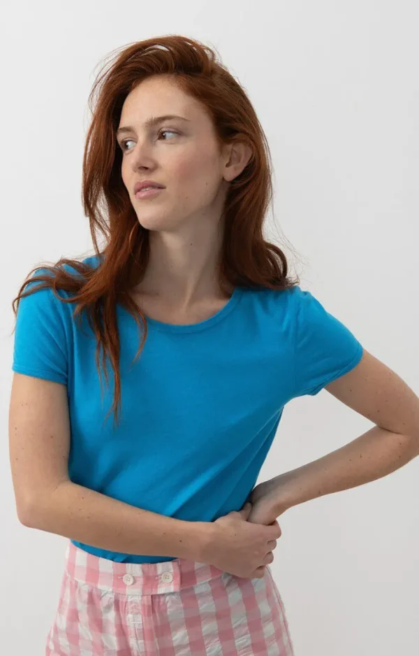 American Vintage T-Shirts Manches Courtes*T-Shirt Femme Lopintale