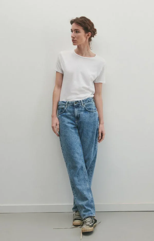 American Vintage T-Shirts Manches Courtes*T-Shirt Femme Vegiflower