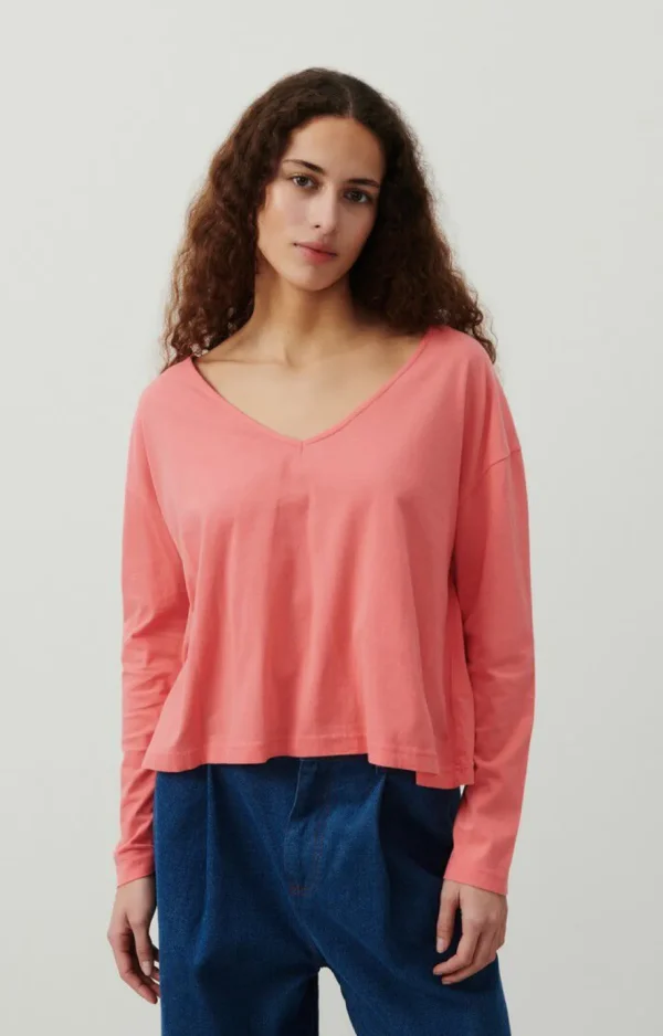 American Vintage T-Shirts Manches Longues*T-Shirt Femme Vupaville