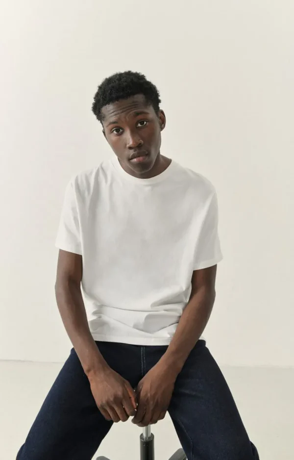 American Vintage T-Shirts Manches Courtes*T-Shirt Homme Fizvalley