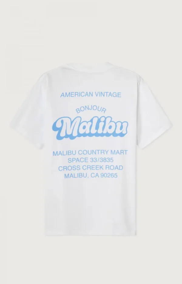 American Vintage T-Shirts Manches Courtes*T-Shirt Mixte Malibu
