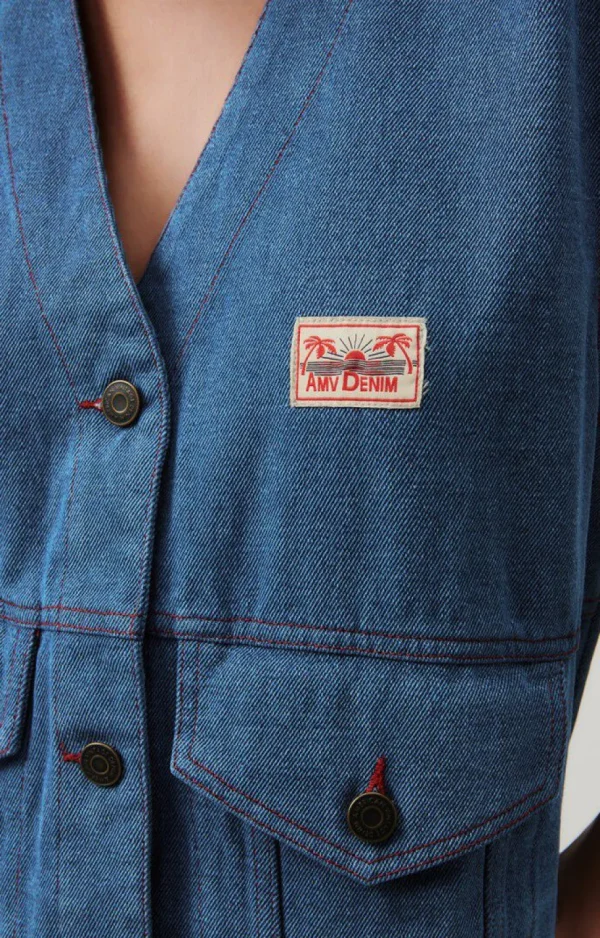 American Vintage Le Denim*Veste Femme Faow