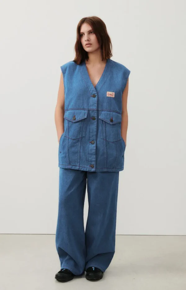 American Vintage Le Denim*Veste Femme Faow